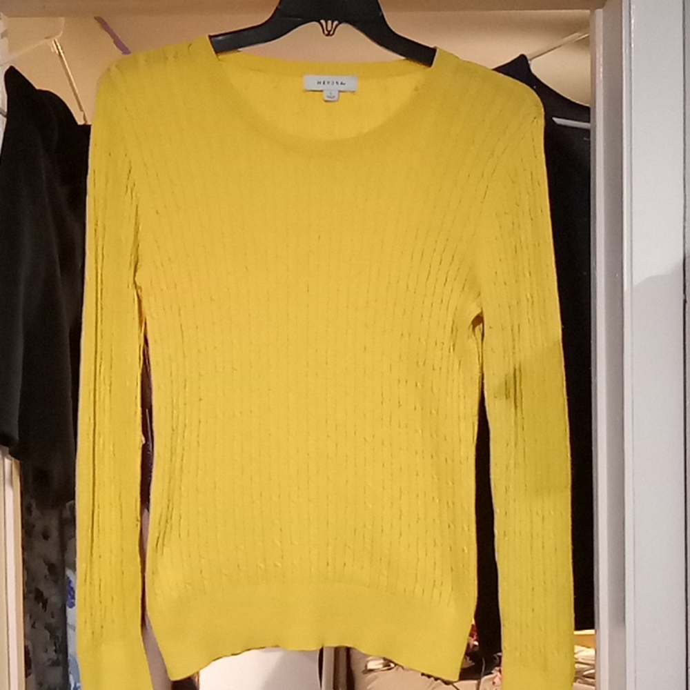 Merona,  L, darker yellow